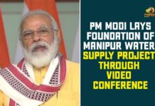 Foundation For Manipur Water Supply Project, Manipur Water Supply Project, PM Modi, PM Modi inaugurates Manipur water supply project, PM Modi Lays Foundation For Manipur Water Supply Project, PM Modi Video Conference, Prime Minister, Prime Minister Modi, Prime Minister Narendra Modi