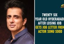 Twenty Six Year Old Hyderabad After Losing Job Gets Job Letter From Actor Sonu Sood Actor Sonu Sood, Hyderabad Information Technology company, Hyderabad Lady Gets Job Letter From Actor Sonu Sood, Ritchie Shelson, Sonu sood, Sonu Sood Latest News, Twenty Six Year Old Hyderabad, Unadadi Sharada