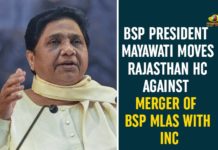 BSP file plea in Rajasthan High Court, BSP moves HC, BSP President, BSP President Mayawati, BSP President Mayawati Moves Rajasthan HC, Mayawati, Merger Of BSP MLAs With INC, Rajasthan HC, Rajasthan political crisis