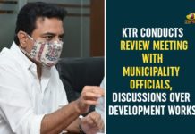 Adilabad, erstwhile Adilabad District, KCR, ktr latest news, KTR Meeting In Adilabad, KTR Meeting With Municipality Officials, KTR Review Meeting on Municipalities, Minister KTR, Minister KTR Review Meeting, Municipality Officials, Telangana