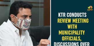 Adilabad, erstwhile Adilabad District, KCR, ktr latest news, KTR Meeting In Adilabad, KTR Meeting With Municipality Officials, KTR Review Meeting on Municipalities, Minister KTR, Minister KTR Review Meeting, Municipality Officials, Telangana