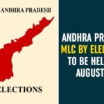 Andhra Pradesh MLC By Elections To Be Held On August 24 andhra pradesh, Andhra Pradesh MLC By Elections, Andhra Pradesh MLC Elections, AP MLC By Elections 2020, AP MLC By-elections, AP NEWS, AP Political News, MLC By-elections