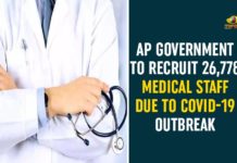 AP Govt, AP Govt Gives Green Signal to Recruitment of 26778 Medical Posts, AP Govt Notifies For Recruitment for Medical Posts, AP Govt to Recruit 26778 Medical Posts, AP News, medical recruitment in ap 2020, Recruitment of 26778 Medical Posts In AP