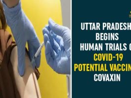 Bharat Biotech COVAXIN, Coronavirus COVAXIN, Coronavirus Vaccine COVAXIN, COVAXIN, Covaxin Medical Dose, COVAXIN Trials, COVID-19 Potential Vaccine, Uttar Pradesh, Uttar Pradesh Begins Human Trials Of COVID-19 Potential Vaccine