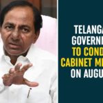 KCR Cabinet Meeting, Telangana Cabinet, Telangana Cabinet Meet, Telangana Cabinet Meeting, Telangana Cabinet Meeting 2020, Telangana Cabinet to Discuss on Corona Situation, Telangana Cabinet to Meet on August 5, Telangana CM KCR Cabinet Meeting