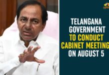 KCR Cabinet Meeting, Telangana Cabinet, Telangana Cabinet Meet, Telangana Cabinet Meeting, Telangana Cabinet Meeting 2020, Telangana Cabinet to Discuss on Corona Situation, Telangana Cabinet to Meet on August 5, Telangana CM KCR Cabinet Meeting