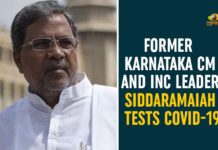 Former Karnataka CM, Former Karnataka CM And INC Leader Siddaramaiah, Former Karnataka CM Siddaramaiah, INC Leader Siddaramaiah Tests COVID-19 Positive, Karnataka, Karnataka Coronavirus, Karnataka Coronavirus Cases, Karnataka Coronavirus News, Siddaramaiah Tests COVID-19 Positive