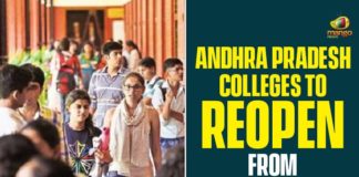 AP CM YS Jagan, AP CM YS Jagan Says Colleges will Open, AP Colleges To Reopen, AP Colleges To Reopen From Oct 15, AP Colleges will Open On October 15 th, Colleges in Andhra Pradesh, Colleges to be opened in Andhra Pradesh