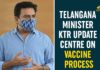 CDSCO, Central Government, coronavirus vaccine, coronavirus vaccine News, coronavirus vaccine updates, Covid-19 Drug, Drug Controller General of India, KTR Update Centre On Vaccine Process, Minister KTR, Telangana, Telangana Minister kTR, Union Health Minister