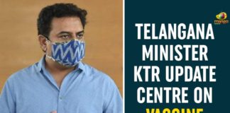 CDSCO, Central Government, coronavirus vaccine, coronavirus vaccine News, coronavirus vaccine updates, Covid-19 Drug, Drug Controller General of India, KTR Update Centre On Vaccine Process, Minister KTR, Telangana, Telangana Minister kTR, Union Health Minister
