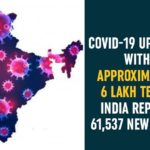 Coronavirus Cases, coronavirus cases india, coronavirus india, coronavirus india live updates, Coronavirus India News LIVE Updates, COVID-19 pandemic in India, India Coronavirus, India Covid-19 Updates, total corona cases in india today, Total Corona Positive Cases in India, total corona positive in india