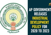 Andhra Pradesh industrial policy, Andhra Pradesh unveils new Industrial Policy, AP industrial policy, AP New Industrial Policy, Industrial development policy, Mekapati Goutham Reddy, Minister Mekapati Goutham Reddy, New Industrial Policy, New Industrial Policy of AP