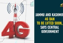 Jammu And Kashmir 4G Ban To Be Lifted Soon, Says Central Government 4G internet services, 4Ginternet services in Jammu and Kashmir, Article 370 in Jammu and Kashmir, Central Government, Islamabad, Jammu and Kashmir, Jammu And Kashmir 4G Ban, Jammu And Kashmir 4G Ban To Be Lifted Soon, Jammu and Kashmir administration, pakistan
