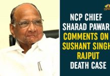 NCP Chief Sharad Pawar Comments On Sushant Singh Rajput Death Case NCP Chief Sharad Pawar, Sharad Pawar Comments On Sushant Singh Rajput Death Case, sushant singh rajput, Sushant Singh Rajput Case, Sushant Singh Rajput Death Case, Sushant Singh Rajput Death Case News, Sushant Singh Rajput Death Case Updates