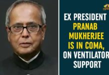 EX President Pranab Mukherjee Is In Coma, On Ventilator Support EX President Pranab Mukherjee Is In Coma, EX President Pranab Mukherjee Is On Ventilator Support, former President of India, Former President of Indian National Congress, On Ventilator Support, Pranab Mukherjee, Pranab Mukherjee Health, Pranab Mukherjee Tests Positive
