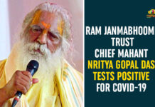 Ram Janmabhoomi Trust Chief Mahant Nritya Gopal Das Tests Positive For COVID-19 Coronavirus, coronavirus national news, Mahant Nritya Gopal Das, national news, Ram Janmabhoomi Trust Chief, Ram Janmabhoomi Trust Chief Mahant Nritya Gopal Das, Ram Janmabhoomi Trust Chief Mahant Nritya Gopal Das Tested Positive, Ram Janmabhoomi Trust Chief Tested Positive, Ram Temple Trust Head Tests Covid Positive