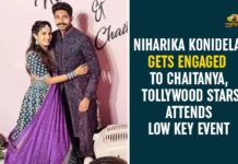 Niharika Konidela, Niharika Konidela Engaged, Niharika Konidela Engagement, Niharika Konidela Engagement News, Niharika Konidela Engagement Pics, Niharika Konidela Gets Engaged To Chaitanya, Tollywood News, Tollywood updates