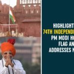 74th Independence Day, Independence Day, Independence Day 2020, PM Modi unfurls the Tricolour flag, pm narendra modi, PM Narendra Modi Unfurls the National Flag, Prime Minister Narendra Modi, Red Fort