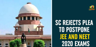 JEE Exams, JEE Mains Exams, National Eligibility Cum Entrance Test, NEET, NEET 2020 exam, NEET 2020 Exam Date, NEET and JEE Mains Exams, NEET Exams Date, Supreme Court, Supreme Court Dismissed a Petition Seeking Postponement of NEET
