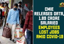 1.89 Crore Salaried Employees Lost Jobs, 1.89 Crore Salaried Employees Lost Jobs Amid COVID-19, CMIE Releases Data, Coronavirus, Coronavirus Crisis, coronavirus news, National News