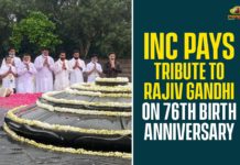 INC Pays Tribute To Rajiv Gandhi On 76th Birth Anniversary, rajiv gandhi, rajiv gandhi birth anniversary, Rajiv Gandhi Birth Anniversary Celebrations, Rajiv Gandhi On 76th Birth Anniversary