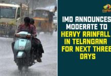 Heavy Rainfall In Telangana, Heavy Rainfall In Telangana For Next Three Days, heavy rains in telangana, Indian Meteorological Department, KCR, Telangana, Telangana Floods Live Updates, Telangana On Alert After Heavy Rains, Telangana Rains, telangana rains news, telangana rains updates