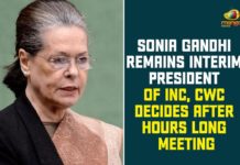 Congress Working Committee, Congress Working Committee meeting, Congress Working Committee Meeting at Delhi, CWC Congress Working Committee Meeting, Interim Chief of Congress Party, national news, Sonia Gandhi, Sonia Gandhi Continue as Interim Chief of Congress Party