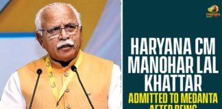 Chief Minister of Haryana, Haryana Chief Minister ML Khattar Tests Positive, Haryana CM, Haryana CM Khattar, Haryana CM Manohar Lal Khattar, haryana coronavirus cases, haryana coronavirus cases today, haryana coronavirus news, Manohar Lal Khattar, Manohar Lal Khattar Admitted To Medanta