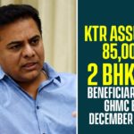 2BHK Housing Government of Telangana, Dignity Housing Schemes, Dignity Housing Schemes in Hyderabad, Hyderabad, KTR On Dignity Housing Schemes in Hyderabad, Minister KTR, Minister KTR Review Meeting, Status of Dignity Housing Schemes, Telangana 2BHK Housing Scheme
