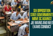 JEE, JEE Mains, JEE Mains And NEET Exams, JEE Mains And NEET Exams Scheduled In September, Joint Entrance Exams, National Eligibility Cum Entrance Test, National Test Agency, NEET Exams, NEET Exams Date, Six Opposition State Governments Move SC Against JEE Mains