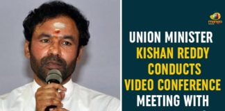 Hyderabad DISHA, Hyderabad District Development Coordination and Monitoring Committee, kishan reddy, Kishan Reddy Video Conference Meeting, Kishan Reddy Video Conference Meeting With Hyderabad DISHA, Union Minister Kishan Reddy, Union Minister Kishan Reddy Conducts Video Conference, Union Minister of State for Home Affairs
