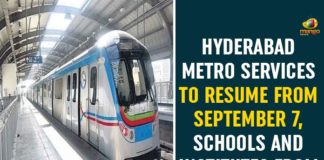 Hyderabad Metro Services To Resume, Metro Guidelines & Rules, Metro Services, metro services in hyderabad, Metro Services In Telangana, Metro Services Likely To Resume, Metro Services Resuming, Schools And Institutes From September 21, Telangana Lockdown
