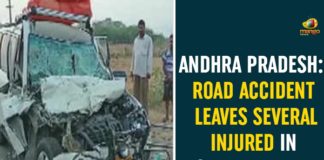 Andhra Pradesh Road Accident, Andhra Pradesh Road Accident News, Andhra Pradesh Road Accident Today, Eleven people injured in a road mishap at Kondapi, Kondapi Mandal, Prakasam District News, Road Accident In Kondapi, Road Accident In Kondapi Mandal, Road Accident Leaves Several Injured In Kondapi Mandal