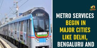 Metro Services Begin, Metro Services Begin In Major Cities, Metro Services In Delhi, metro services in hyderabad, metro services in india, Metro Services In Telangana, Metro Services Resume, metro services resume in delhi, metro services today