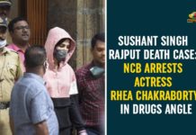 Actress Rhea Chakraborty Arrested, Actress Rhea Chakraborty Arrested by NCB Officials, Rhea Chakraborty, sushant singh rajput, Sushant Singh Rajput Case, sushant singh rajput case rhea, Sushant Singh Rajput Death, Sushant Singh Rajput Death Case, sushant singh rajput news