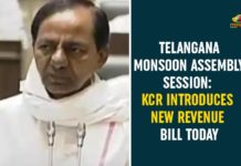 CM KCR Introduced New Revenue Act Bill, KCR Introduced New Revenue Act Bill in Telangana Assembly, New Revenue Act, New Revenue Act Bill, New Revenue Act Bill in Telangana Assembly, New Revenue Act Bill to be Introduced Today, Revenue Act Bill, Telangana Assembly, Telangana Assembly 3rd Day