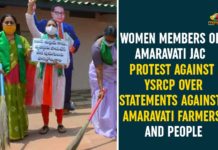 Amaravati, Amaravati Farmers, Amaravati Issue, Amaravati JAC, Amaravati JAC Protest, Amaravati JAC Protest Against YSRCP, Amaravati News, AP Capital Amaravati, AP Capital Amaravati Issue, Statements Against Amaravati Farmers, Women Members Of Amaravati JAC, Women Members Of Amaravati JAC Protest