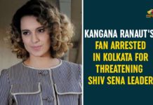 Bollywood actress Kangana Ranaut, Issue, kangana, Kangana Fan Arrested For Threatening Shiv Sena Leader, Kangana Ranaut, Kangana Ranaut Fan Arrested, Kangana Ranaut Sanjay Raut, Kangana Ranaut Video Message For Sanjay Raut, Kangana Ranaut’s Fan Arrested In Kolkata, Sanjay Raut