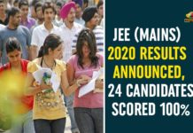 JEE, JEE 2020 Results Announced, JEE Mains 2020, JEE Mains 2020 Results, JEE Mains 2020 Results Announced, JEE Mains Results, JEE Mains Results 2020, Joint Entrance Examination Mains 2020, Joint Entrance Examination Mains Results