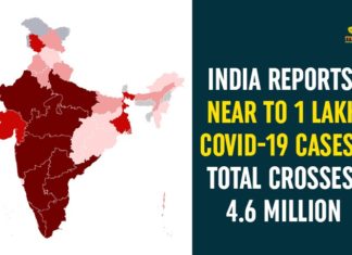 India Reports Near To 1 Lakh COVID-19 Cases, Total Crosses 4.6 Million Coronavirus Cases, coronavirus cases india, coronavirus india, coronavirus india live updates, India Corona Updates, India Coronavirus, india coronavirus cases, India Covid-19 Updates, total corona cases in india today, Total Corona Positive Cases in India, total corona positive in india