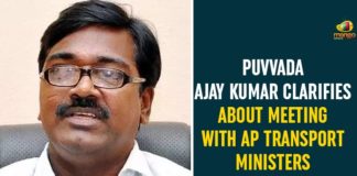 Andhra Telangana inter-state bus serbices, AP Telangana Transport Ministers, AP Telangana Transport Ministers Meet, APSRTC, APSRTC News, Interstate Bus Services, Minister Puvvada Ajay, Minister Puvvada Ajay Clarification Over Transport Ministers Meeting, Transport Ministers Meet, Transport Ministers Meeting, Transport Ministers Meeting over Interstate Bus Services, TSRTC, TSRTC News