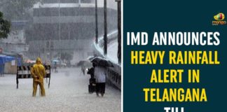 Heavy Rainfall Alert, Heavy Rainfall Alert In Telangana, Heavy Rainfall In Telangana, IMD, IMD Announces Heavy Rainfall Alert In Telangana, IMD Issues Rain Alert In Telangana, Rains in Telangana, Telangana, Telangana Heavy Rainfall Alert, telangana rain news today, telangana rainfall, telangana rains news, telangana rains updates