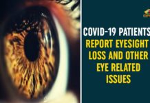 Coronavirus Cases, coronavirus cases india, coronavirus india, coronavirus india live updates, CoVID 19 Eye Related Issues, COVID-19 Patients Eyesight Loss, COVID-19 Patients Report Eyesight Loss, COVID-19 Symptoms, Eye Related Issues in corona patients, India Corona Updates, Occlusion situation in COVID-19, Ophthalmic Manifestations Of Coronavirus