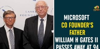father of the Microsoft Co founder, father of the Microsoft Co founder Bill Gates, father of the Microsoft Co founder died, international news, international News today, Microsoft Co Founder Father Passes Away, Microsoft Co Founder’s Father William H Gates II Passes Away, William H. Gates Senior, William H. Gates Senior Died