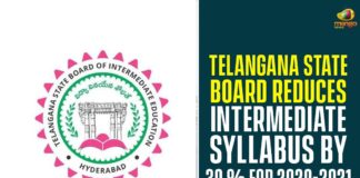Intermediate Board Decides to Reduce Syllabus by 30 Percent, Intermediate Board Reduce Syllabus by 30 Percent, Intermediate Syllabus Reduced by 30 Percent, Telangana Intermediate Board, Telangana Intermediate Board Decides to Reduce Syllabus, TS BIE reduces intermediate syllabus, TS BIE reduces intermediate syllabus by 30 percent, ts inter syllabus reduce 30 percent, TS Inter syllabus to be reduced by 30%