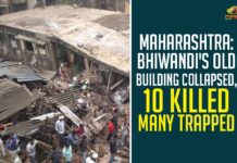 Maharashtra: Bhiwandi's Old Building Collapsed, 10 Killed Many Trapped
