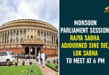 Parliament proceedings live updates, Rajya Sabha Adjourned, Rajya Sabha adjourned sine die, Rajya Sabha adjourned sine die 8 days before, Rajyasabha, Rajyasabha Adjourned, Rajyasabha Adjourned Indefinitely Amid Concerns, Spread of Coronavirus