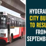 City Buses in Hyderabad, City Buses in Hyderabad Start, Hyderabad, Hyderabad buses start, Hyderabad City, Hyderabad City Buses, Hyderabad City buses to resume, Hyderabad RTC, KCR Gives Green Signal to Start City Buses in Hyderabad, RTC buses in hyderabad, TSRTC