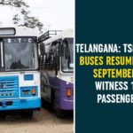 RTC Bus Services In Telangana, Telangana RTC Bus Services, Telangana State Road Transport Corporation, TSRTC, TSRTC Bus Services, TSRTC City Buses Resumed, TSRTC City Buses Resumed In Telangana, TSRTC News, TSRTC Updates