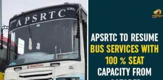 Andhra Pradesh State Road Transport Corporation, APSRTC, APSRTC BUS Services, APSRTC bus services to get tech loaded, APSRTC Bus Services With 100 % Seat Capacity, APSRTC Latest News, APSRTC To Resume Bus Services, APSRTC To Resume Bus Services With 100 % Seat Capacity, APSRTC Updates